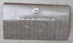 Vintage Plymouth Glove Box Door Car Part, 1950-60's Era, Used Condition - Picture 1 of 10