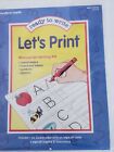 Vintage Educational Insights "Ready to Write - Let's Print" learning kit NOS 