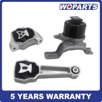 Conjunto de montagem de motor 3 peças compatível com Volvo S60 S80 V70 SC60 XC70 Land Rover - Imagem 1 de 4