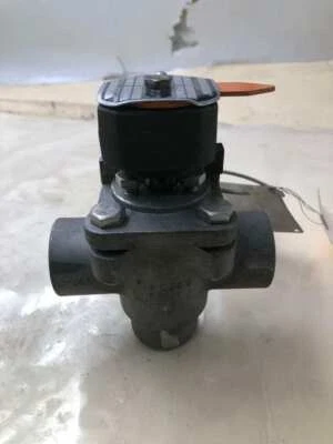 Tufline 0336A 316 Stainless Steel Manual 1" 3 Way Plug Valve 400PSI @ 400°F - Image 1 of 4