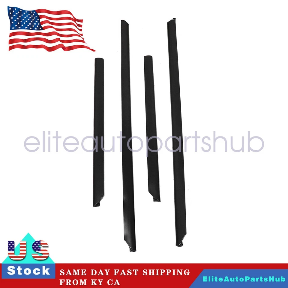 8D0853959B01C Se adapta a 96-01 AUDI A4 NUEVO Juego de 4 cubiertas molduras de puerta lateral inferior Foto 1 de 4