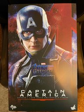Hot Toys MMS 536 Marvel's Avengers Endgame Captain America BRAND NEW US SELLER