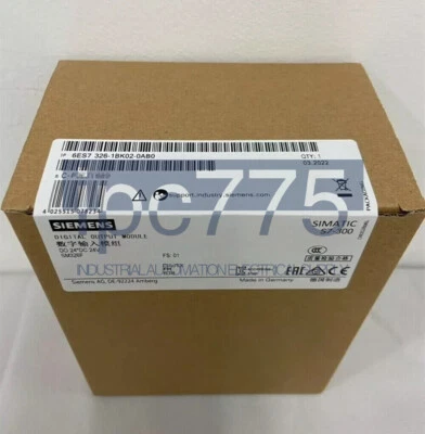 New Siemens 6ES7326-1BK02-0AB0 6ES7 326-1BK02-0AB0 module with box - Image 1 of 4