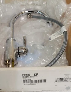 KOHLER 6665-CP WELLSPRING GETRÄNKEHAHN CHROM POLIERT NEU, OFFENER KARTON - Bild 1 von 4