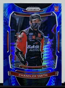 2021 Panini Prizm Racing #30 Chandler Smith Hyper Blue, Carolina Blue Prizm RC - Picture 1 of 2