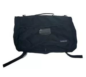Vintage Patagonia Hanging Garment Trifold Burrito Bag BLACK - Picture 1 of 6