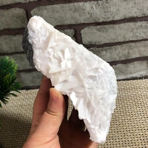 Natürlicher weißer phosphoreszierender Calcit Kristall Cluster Mineral Probe 698 g d142 - Bild 1 von 16