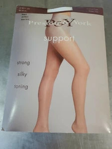 Preston And York Pantyhose Size 2 Jet Black Style 1913 - Picture 1 of 2