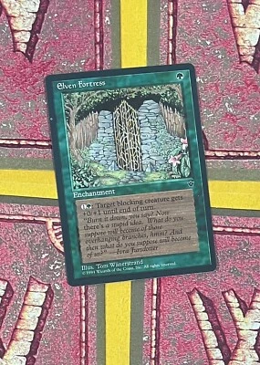 MTG ELVEN FORTRESS (Wanerstrand) Fallen Empire (Wyvern Back) (OldManMTG 010-536) - Image 1 of 4