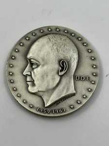 Dwight Eisenhower #1224 Medallic Art Co. Silver Medal .999 + - Picture 1 of 3
