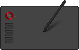 New in Box VEIKK A15 10x6 inch Drawing Pad w/12 Shortcut Keys Free Pen 20 Nibs - Picture 1 of 8