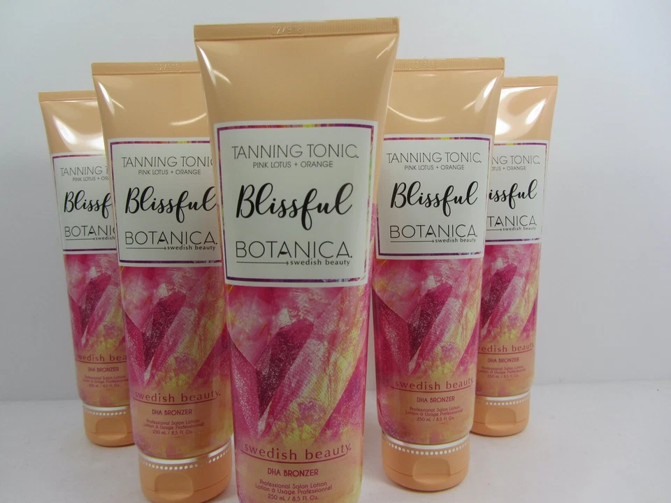 4 Swedish Beauty Botanica Blissful DHA Bronzer TANNING Lotion