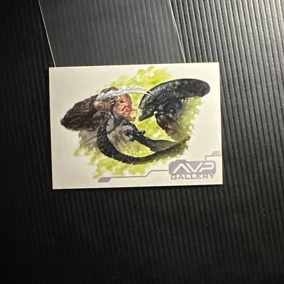 Alien vs Predator Movie Cards Inkworks 2004 #84 Art:  The Rite of Passage - Image 1 of 2
