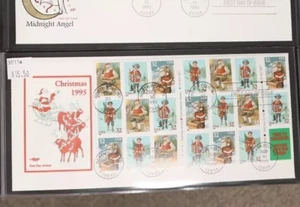 LOVE HEART 1994 ARTMASTER CACHET FDC #2813A 18 STAMP PANE $5 FACE VALUE  UNADD - Picture 1 of 1