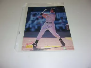 TODD HELTON COLORADO ROCKIES SIGNATURE ROOKIES SIGNED 8X10 PHOTO - Picture 1 of 1