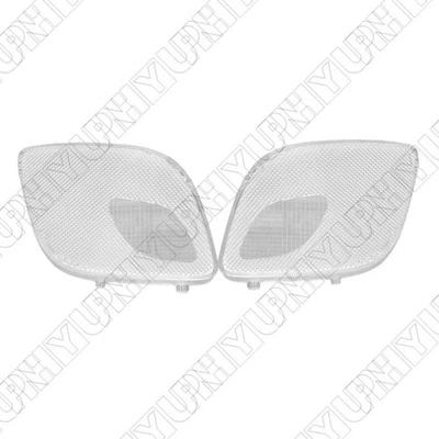 1 par de lentes de luz de lectura para consola superior L&R para Hyundai Sonata 2011-2015 Foto 1 de 4