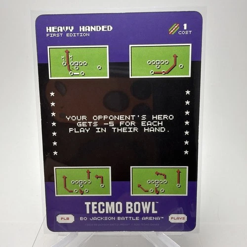 PL8 HEAVY HANDED 2026 Bo Jackson Battle Arena Tecmo Bowl SSP 1 HD Play