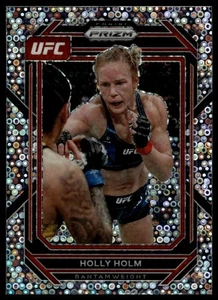 2023 Panini Prizm UFC #157 Holly Holm Silver Dico Prizm - Picture 1 of 2