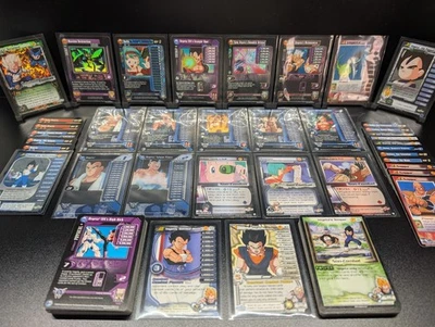 Lote de Cartas Coleccionistas Estilo Libre Temáticas Dragon Ball Z Vegeta: Cartas DBZ CCG (Puntuación) Foto 1 de 4