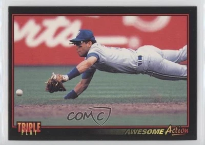 1993 Triple Play Roberto Alomar #200 HOF - Image 1 of 2