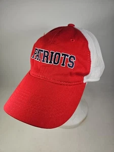 Patriots NFL Football Hat Cap Adjustable Mesh Back OC Platinum Brand - Picture 1 of 5