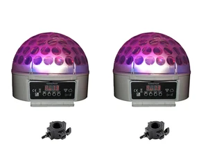 Blizzard Snowball DMX RGBW LED Multi Beam Effect Light - Picture 1 of 6