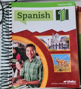abeka spanish 1 teacher key And Oral Fluency Teacher Key - Picture 1 of 6