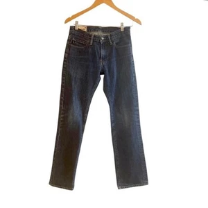 Abercrombie & Fitch Boys Size 14 Slim Straight Dark Wash Jeans Classic - Picture 1 of 10