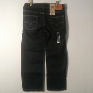 Levi's 550 relaxed jeans. Youth size 9 Husky  29 x 25  Coal Miner   NWT - Picture 1 of 8