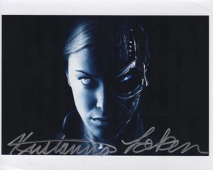 KRISTANNA LOKEN GORGEOUS ACTRESS SIGNED "TERMINATOR" PHOTO PSA - Bild 1 von 2