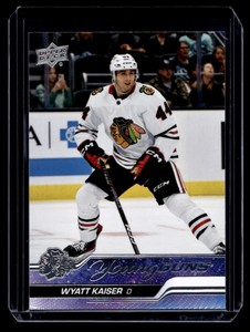 2023-24 Upper Deck Series 1 Young Guns Wyatt Kaiser RC #229