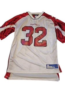 Reebok NFL Arizona Cardinals #32 Edgerrin James Football Jersey Mens Size XL - Picture 1 of 6