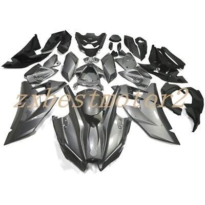 Silver Grey Fairing Kit For Kawasaki Ninja H2 2015-2023 Injection Bodywork Frame - Image 1 of 4