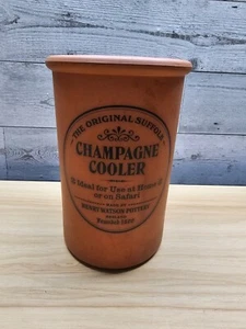 THE ORIGINAL SUFFOLK CHAMPAGNE COOLER CROCK - HENRY WATSON POTTERY - Picture 1 of 4