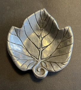 Leaf Jewelry Coin Tray Decorative Home Decor 1999 Carson - Picture 1 of 4