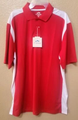 Polo Tri-Mountain Performance, Hombre Absorbe Humedad Todas las Tallas Foto 1 de 4