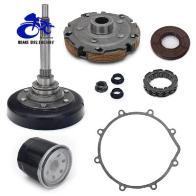 Wet Clutch Cover Housing Carrier One Way Filter For HiSUN HS400 MASSIMO Menards - Image 1 of 4