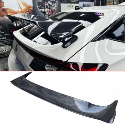 VRS Style For 2023+ Honda Civic FL5 Type-R Carbon Fiber Rear Trunk Spoiler Wing - Image 1 of 4