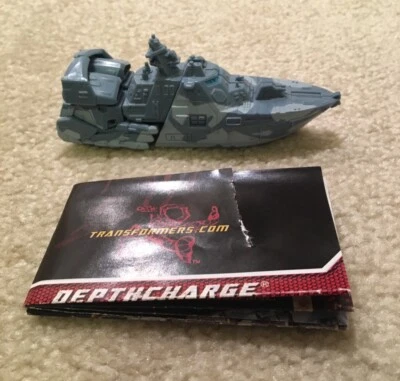Transformers Autobot Depthcharge Toy Action Figure Revenge Fallen ROTF Scout - Image 1 of 4