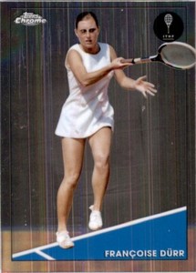 2021 Topps Chrome Tennis FRANCOISE DURR #21