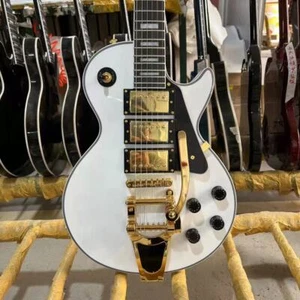 Custom Electric Guitar White Color Rosewood Fingerboard Three Pickups - Picture 1 of 13