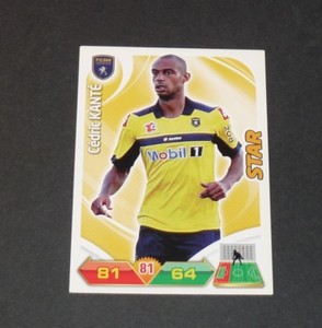 CEDRIC KANTE SOCHAUX MONTBELIARD FCSM FOOTBALL ADRENALYN CARD PANINI 2012-2013