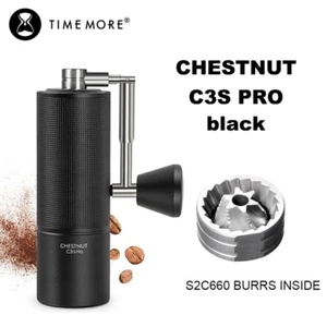 Timemore Chestnut C3 ESP PRO Espresso Coffee Grinder Black Free delivery - Foto 1 di 10