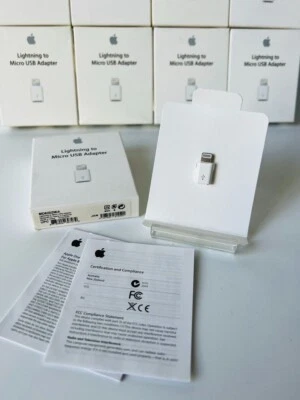 Apple MD820ZM/A Adapter Ladeadapter Lightning Stecker Micro USB für iPad iPhone - Bild 1 von 2