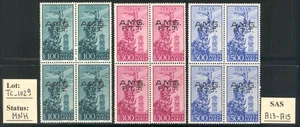 TC_1029. TRIEST. Blöcke 1949 "CAMPIDOGLIO" Luftpost Kurzsatz. Sc. C13-C15.MNH. - Bild 1 von 1
