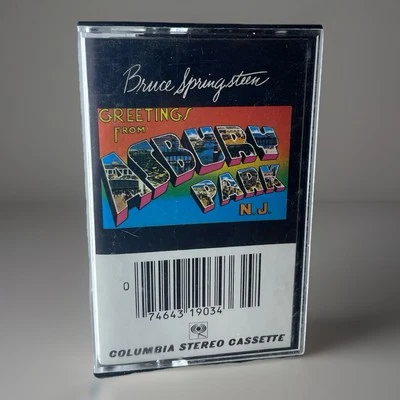 Bruce Springsteen - Greetings From Asbury Park N.J. - Columbia Cassette Tape - Image 1 of 4