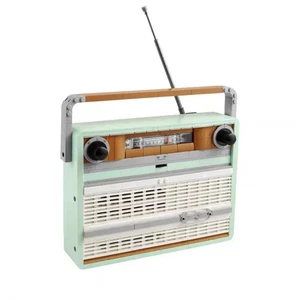 Retro Radio Building Blocks Set – Vintage Style Collectible Model Toy 23cm - Picture 1 of 3