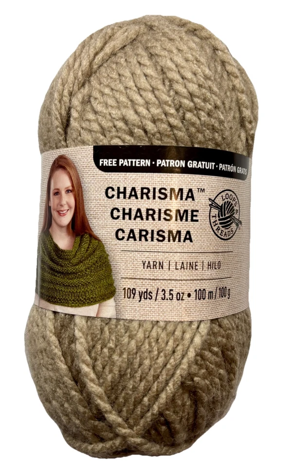 (1) LOOPS & THREADS FIO CARISMA EM TAUPE 109 JARDAS #5 VOLUMOSO DESCONTINUADO - Imagem 1 de 1