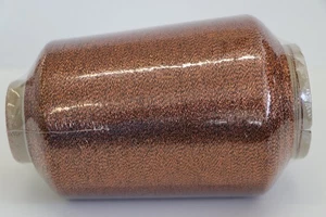 R10 (48€/kg) 500g LUREX METALLGARN KUPFER (76) Glitzergarn Effektgarn Glanzgarn - Bild 1 von 1