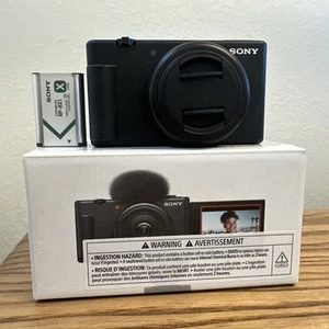 Sony ZV-1F Digital Camera 20.1 MP Vlogging Camera - Black - Picture 1 of 10